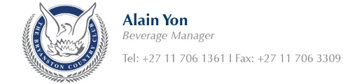 Alain Yon - Tel: 011 706 1361 | 011 706 3309